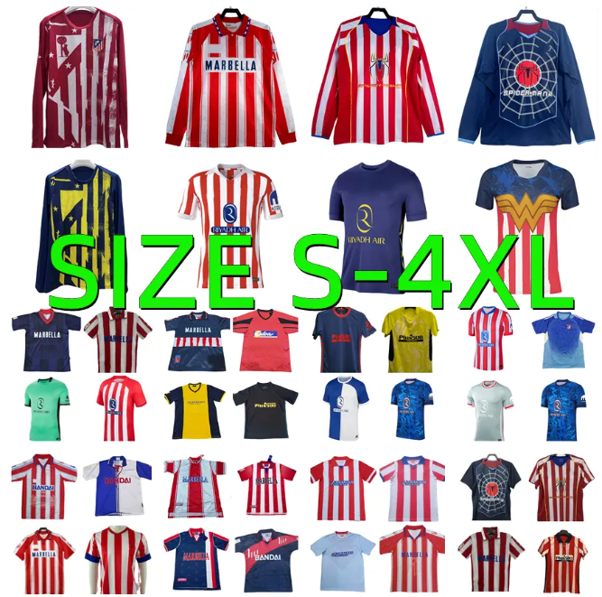20 21 22 23 24 25 26 Atletico Madrids Simeone soccer jerseys 2024 2025 KOKE J.ALVAREZ CORREA Griezmann F.TORRES 97 98 99 00 04 05 13 14 15 16 17 vintage classic football shirt