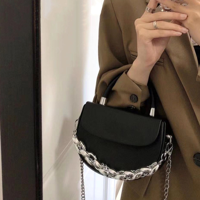 designer 2025 Summer New Women's Pink Sweet Handbag Niche Saddle Bag Fashion Versatile Shoulder Crossbody Bag