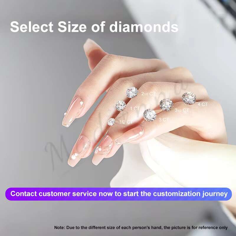 Madonna Lab Moissanite Earrings 0.5-2ct Unique Cushion Cut Moissanite with 925 Silver Stud Earrings