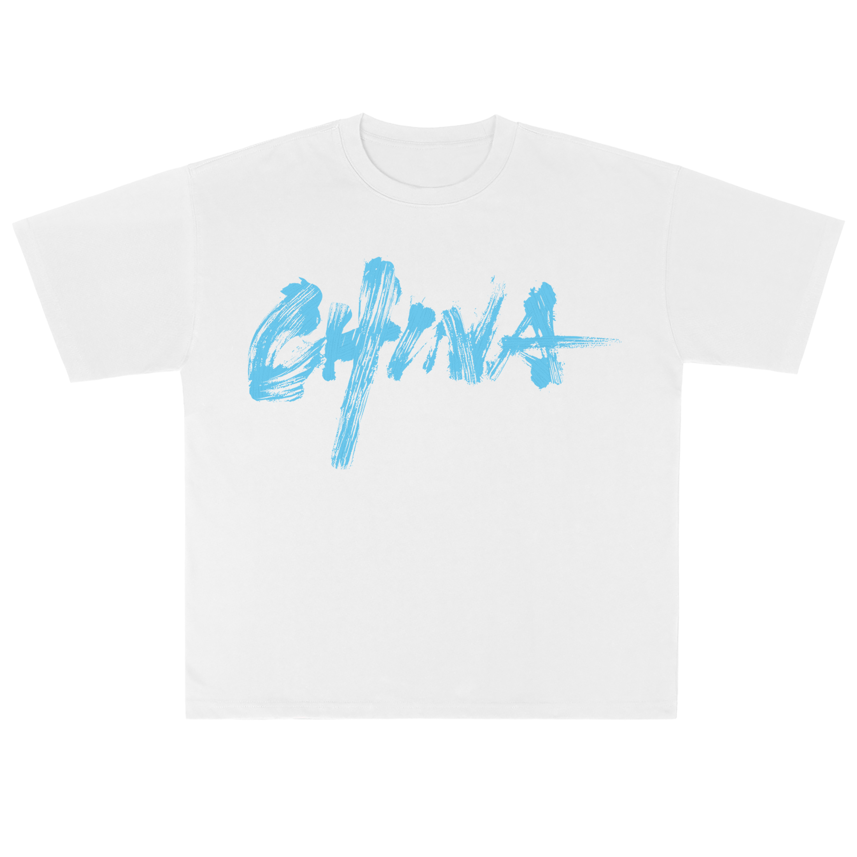 T-shirt men's top designer cotton T-shirt The Blue CHINA short sleeved clothing high-quality fashionable T-shirt