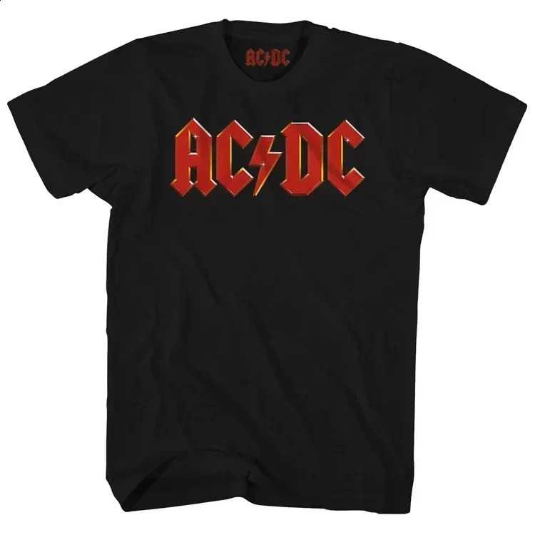 2025 Classic AC Print T-shirt DC Men Women Cotton Hip Hop Oversized Tshirt Short Sleeve T Shirt Streetwear Top Tee For Fans Gift 250530