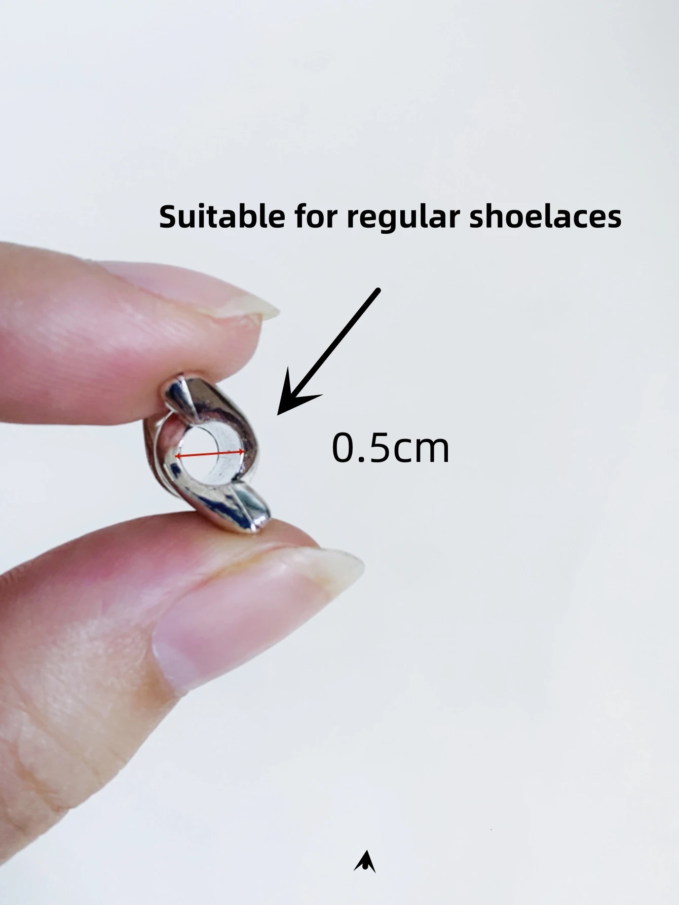 6pcs Punk Style Boots Shoe Lace Metal Decorative Buckle Detachable Accessory For Sneakers And Flat Shoes 250528