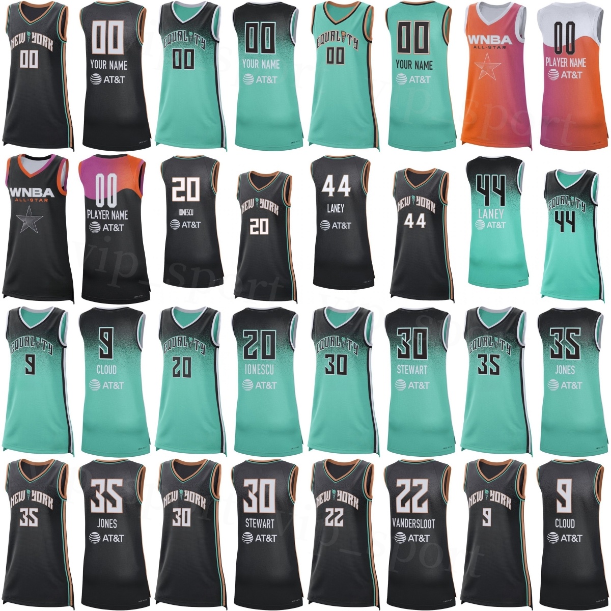 Printed 22 Kennedy Burke Jersey WNBA Women New York Liberty Basketball 20 Sabrina Ionescu 8 Nyara Sabally Breanna Stewart Natasha Cloud Jonquel Jones Kids Man 2025