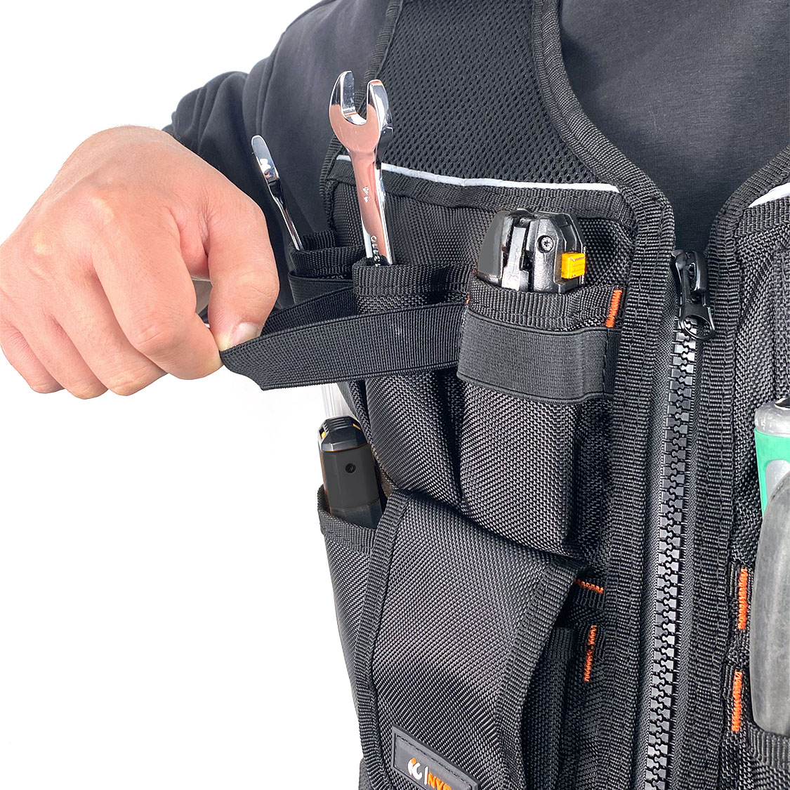 Multi-tool work vest - Tool vest vest work belt is comfortable to wear