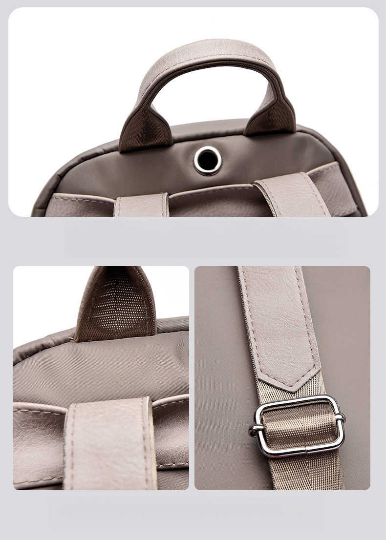 Free Shipping Women's Fashion Trend Street Designer Bag Oxford Cloth Backpack For Outdoors Middle School Students Schoolbag