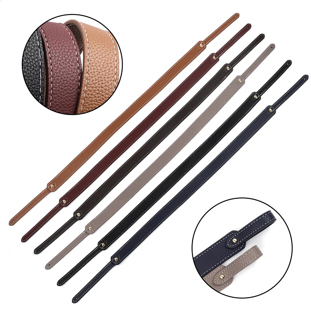 66CM PU Leather Solid Color Bag Strap Women Handbag Belt Wide Shoulder Bag Strap Replacement Adjustable Bag Strap for Women 250530