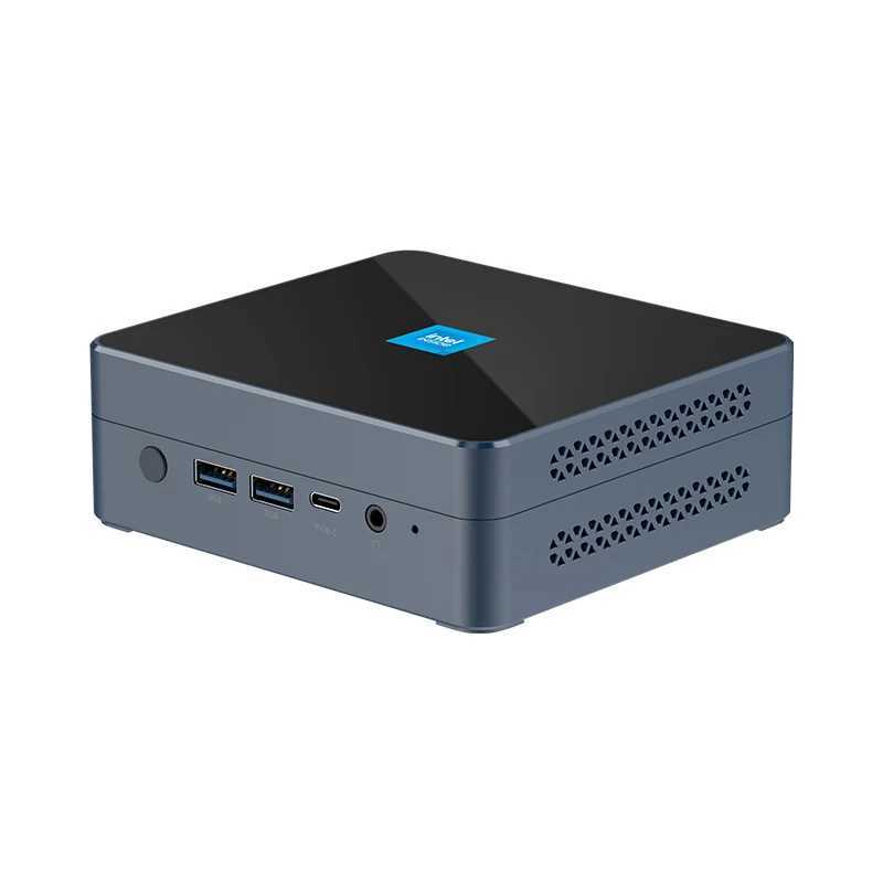 Inter N200 Mini PC Barebone Kit DDR5 RAM M.2 NVME Support HDMI 4K 60Hz Compact Computer for Theater/Office Windows 10 Pro Ready X250602