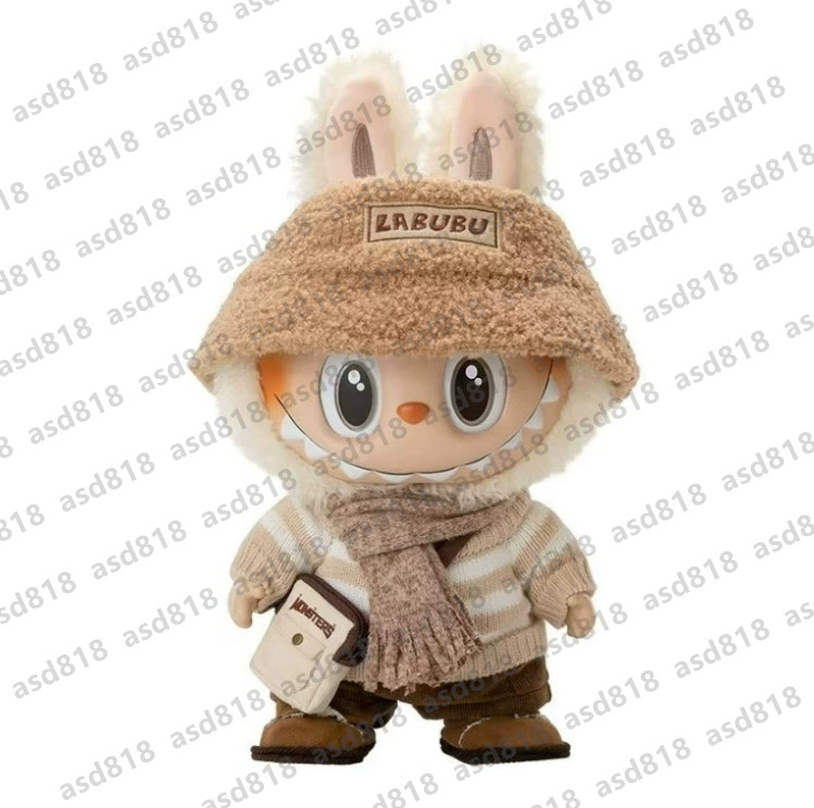 Pop Mart Labubu doll 38CM Heartbeat Macaron Enamel Monster Face Blind Box PVC Statue Desktop Decoration Cute Doll Kids Birthday Gift drop ship L250705