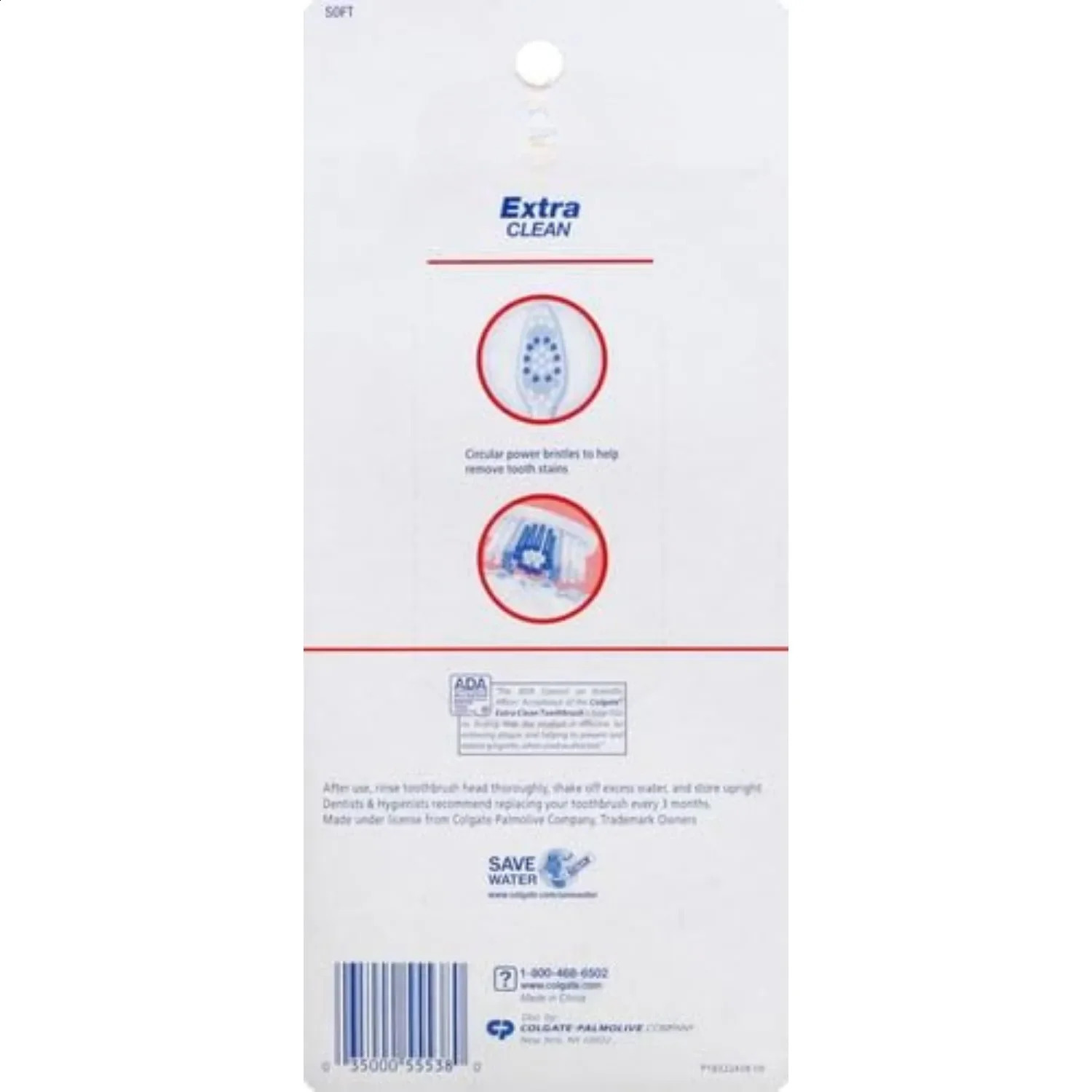 Ultra clean toothbrush adult soft toothbrush packaging may vary 6 sets 250528