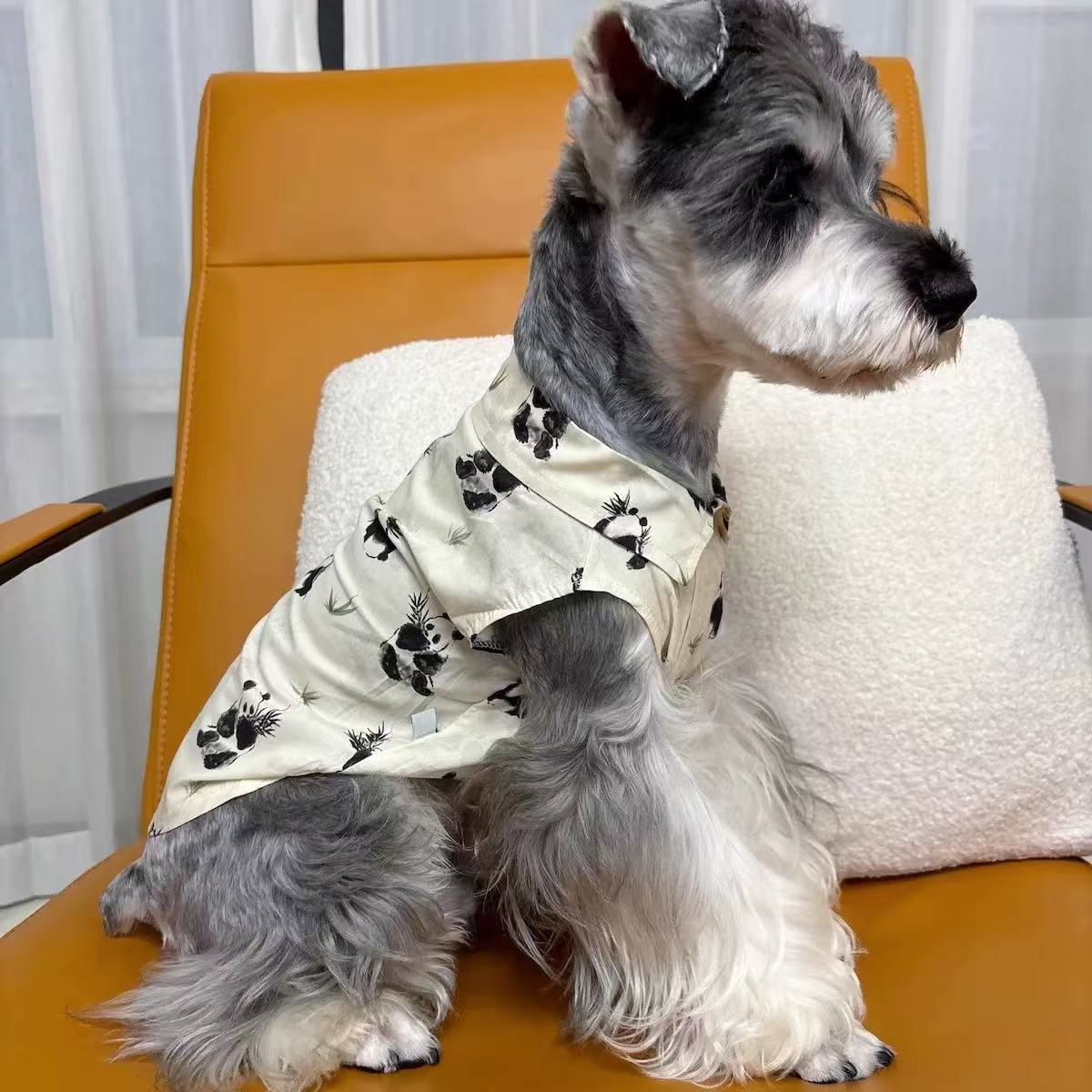 T00366 Pet shirt summer thin style breathable puppy clothes Pomeranian Bichon Frise big dog golden retriever giant expensive Samoyed vest