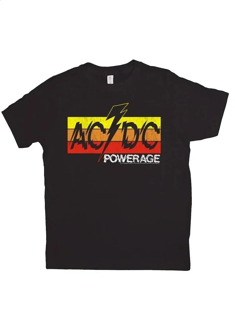 2025 Classic AC Print T-shirt DC Men Women Cotton Hip Hop Oversized Tshirt Short Sleeve T Shirt Streetwear Top Tee For Fans Gift 250530
