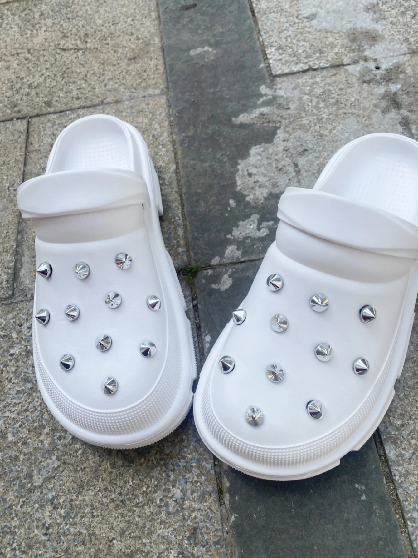 22pcs Diy Rivets For Punk Style Garden Shoes Detachable Shoe Accessories Decorative Buckle 250528