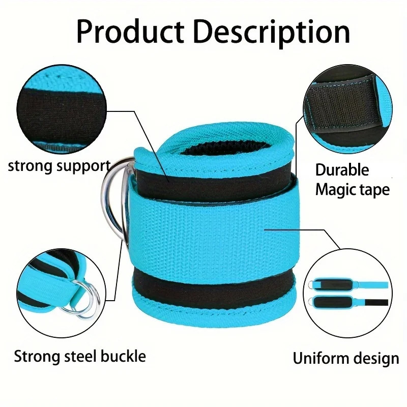 Gantry Frame Rear Kick Ankle Buckle Indoor Sports and Fitness Double Hip Strength Training Protector 250530