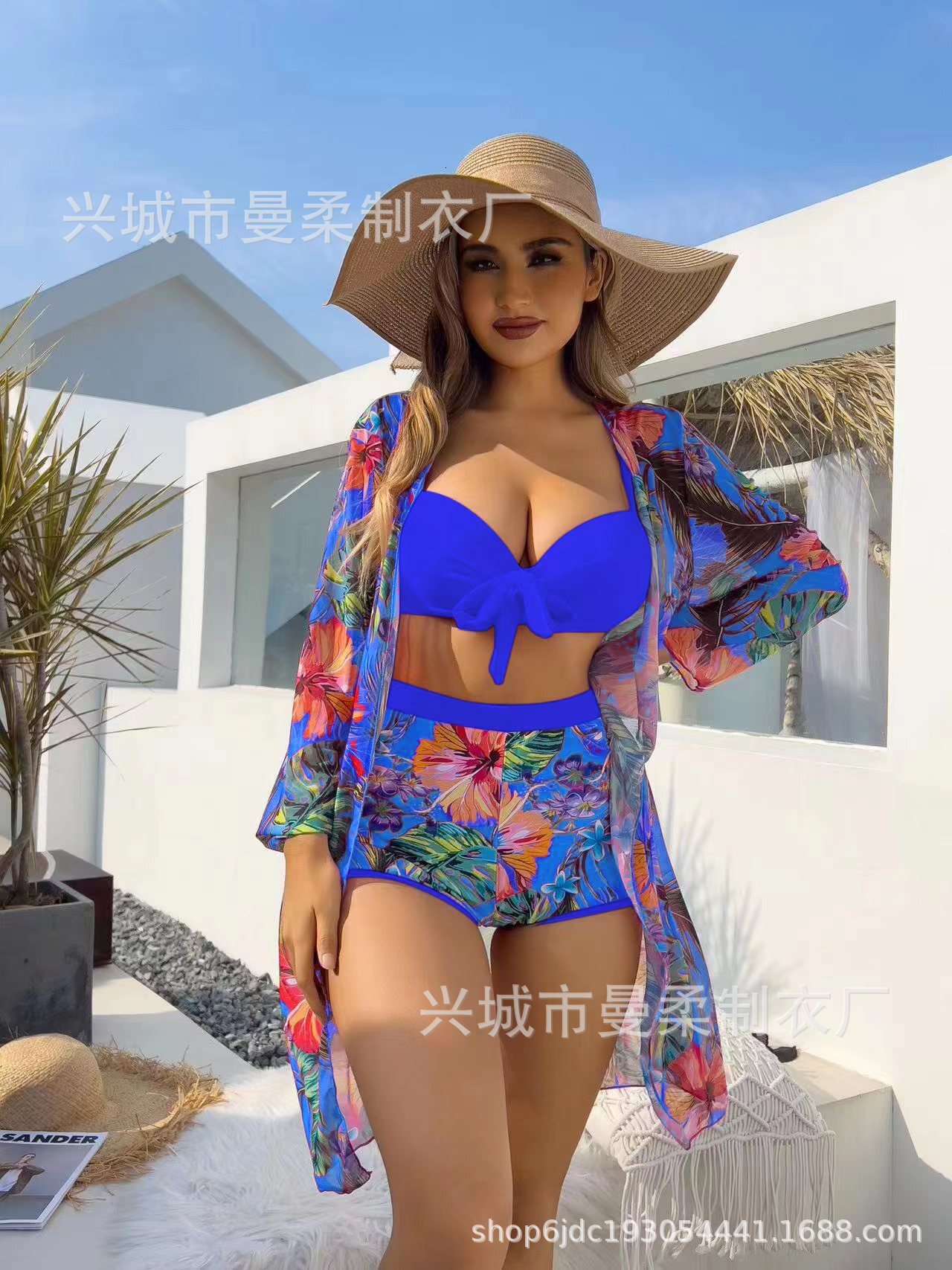 Outdoor Summer Beach Sexy Womenfree Shipping 2025 New Designer Shoes 2025 New Sexy Three Piece Cover Up Bikini Women's Swimsuit