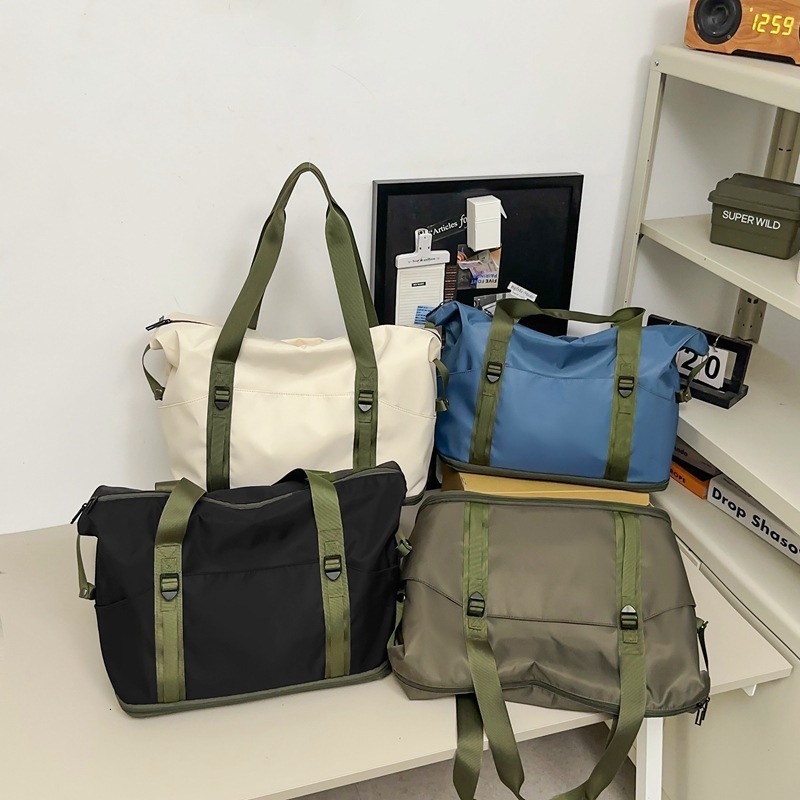 Minimalist Large Capacity Travel 2025 Expandable Short Business Trip Men's Sports Casual Fashion Gym Bag