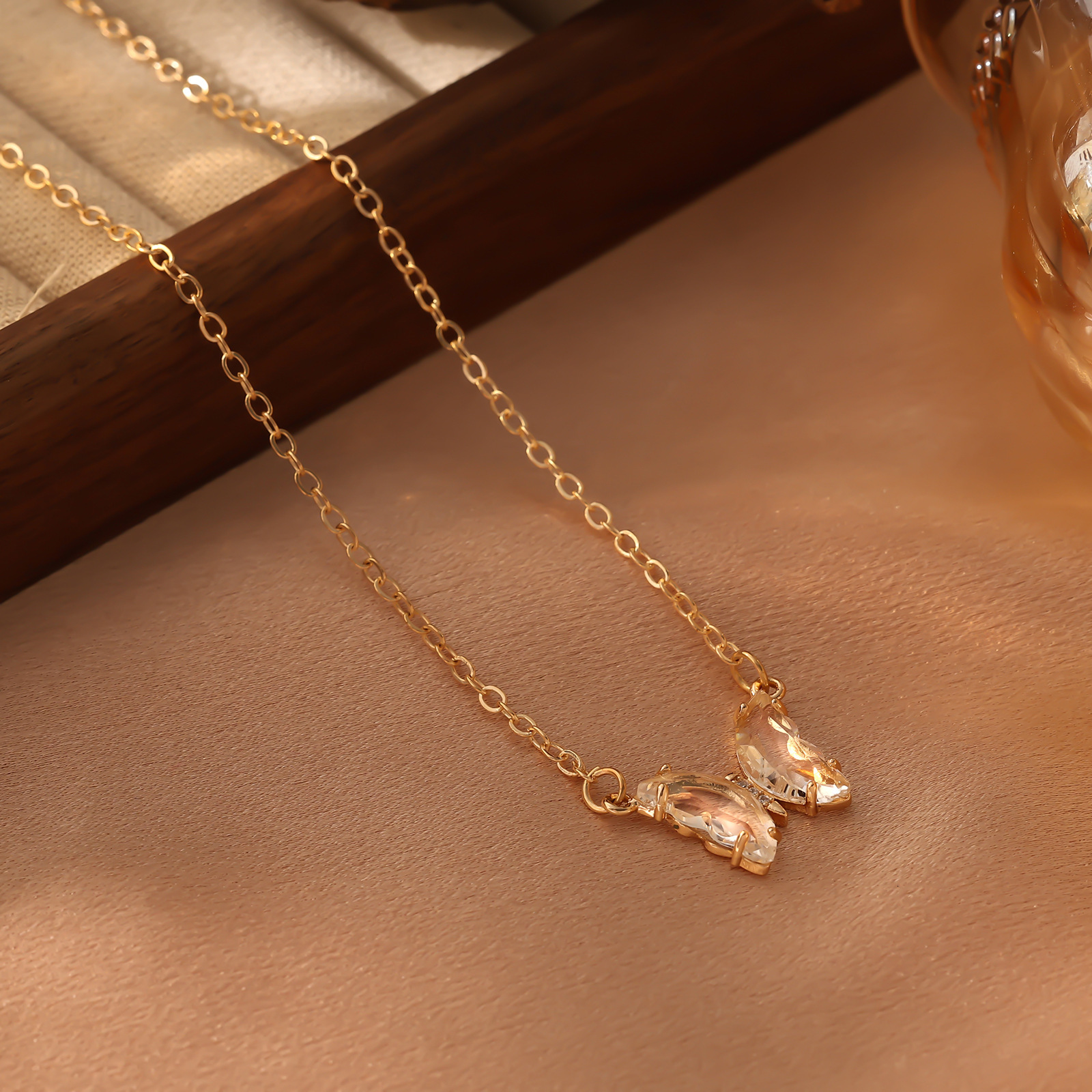 Design Stanley Cup Accessories Butterfly Pendant Women's Jewelry