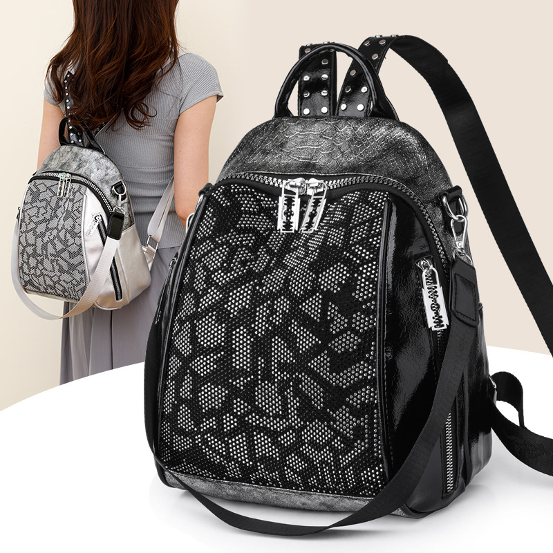 Free Shipping Designer Bag 2025New Outdoor Travel Soft Leather For Niche Leisure Backpack Women's Bag