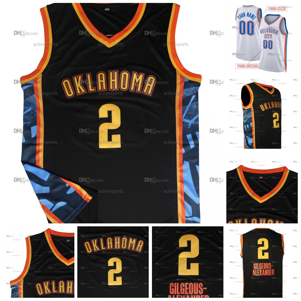 Custom 2 Gilgeous-Alexander Basketball Jersey Holmgren Hartenstein Dort Joe Wiggins Stitched Mens Womens Youth