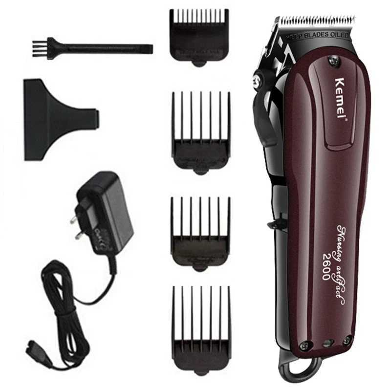 Kemei 2600 Professional Hair Trimmer for Men Adjustable Beard Hair Clipper Electric Barber Hair Cutting Machine Rechargeable S2562{category}