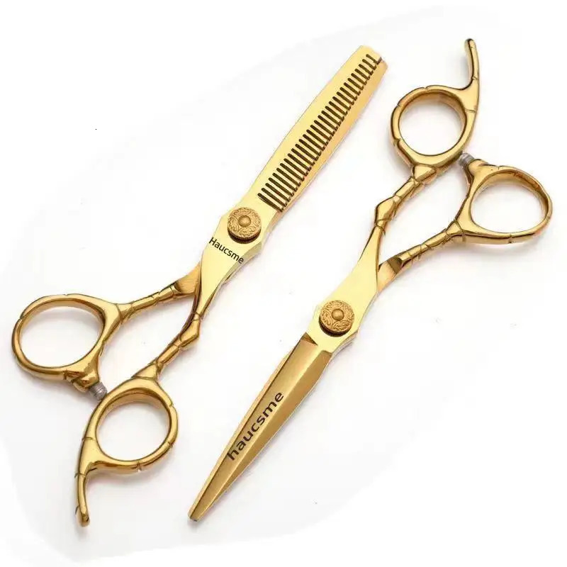 Professional Salon JP440C 6.0 Hair Scissors Hairdressing Scissors Barber Cutting Thinning Shears Set 250530