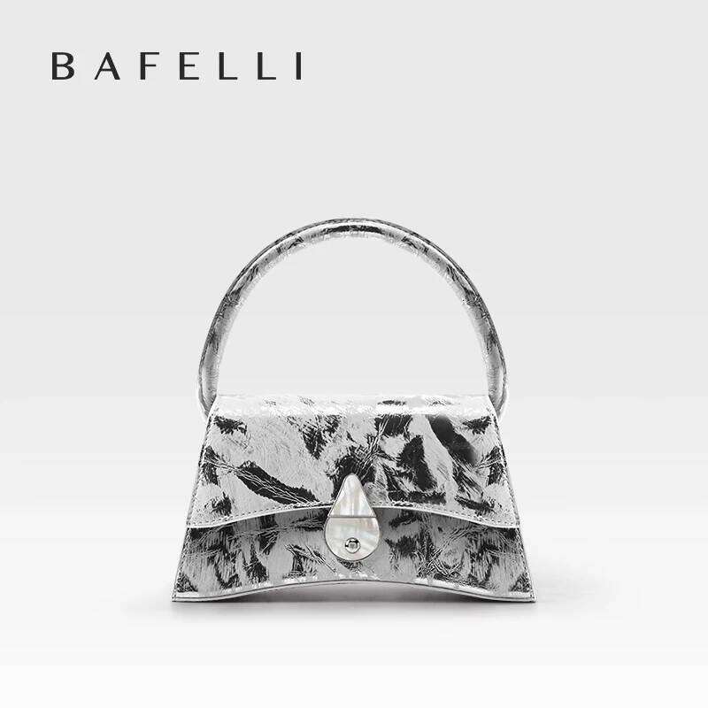 Designer Luxury SIER GENUINE LEATHER BAFELLI ORIGINAL HANDBAG 2025 FASHION CROSSBODY NEW Women's BAG STYLISH EVENING PARTY CASUAL PURSE