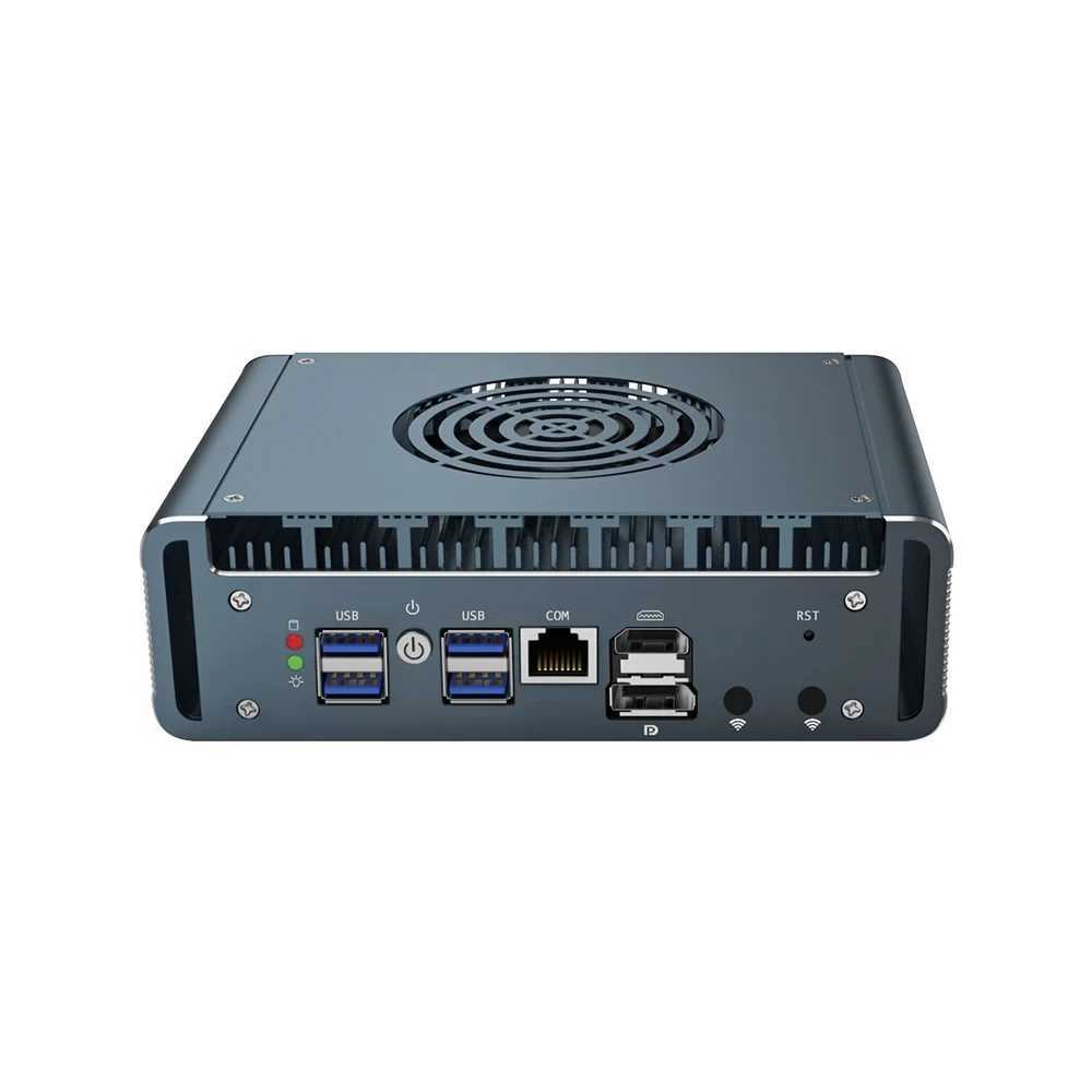 Topton 12th Gen Firewall Mini PC i7 1265U N100 6x2.5G intel i226-V i5 1245U DDR5 NVMe Proxmox pfSense Mini Computer OPNsense X250602