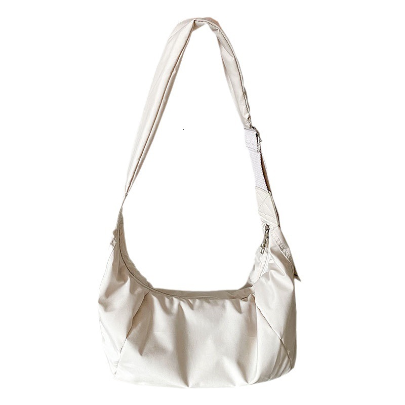 designer Crossbody Bag for Women 2025 Autumn Winter New Large Capacity Dumpling Bag Down Cotton Simple Versatile Shoulder Bag