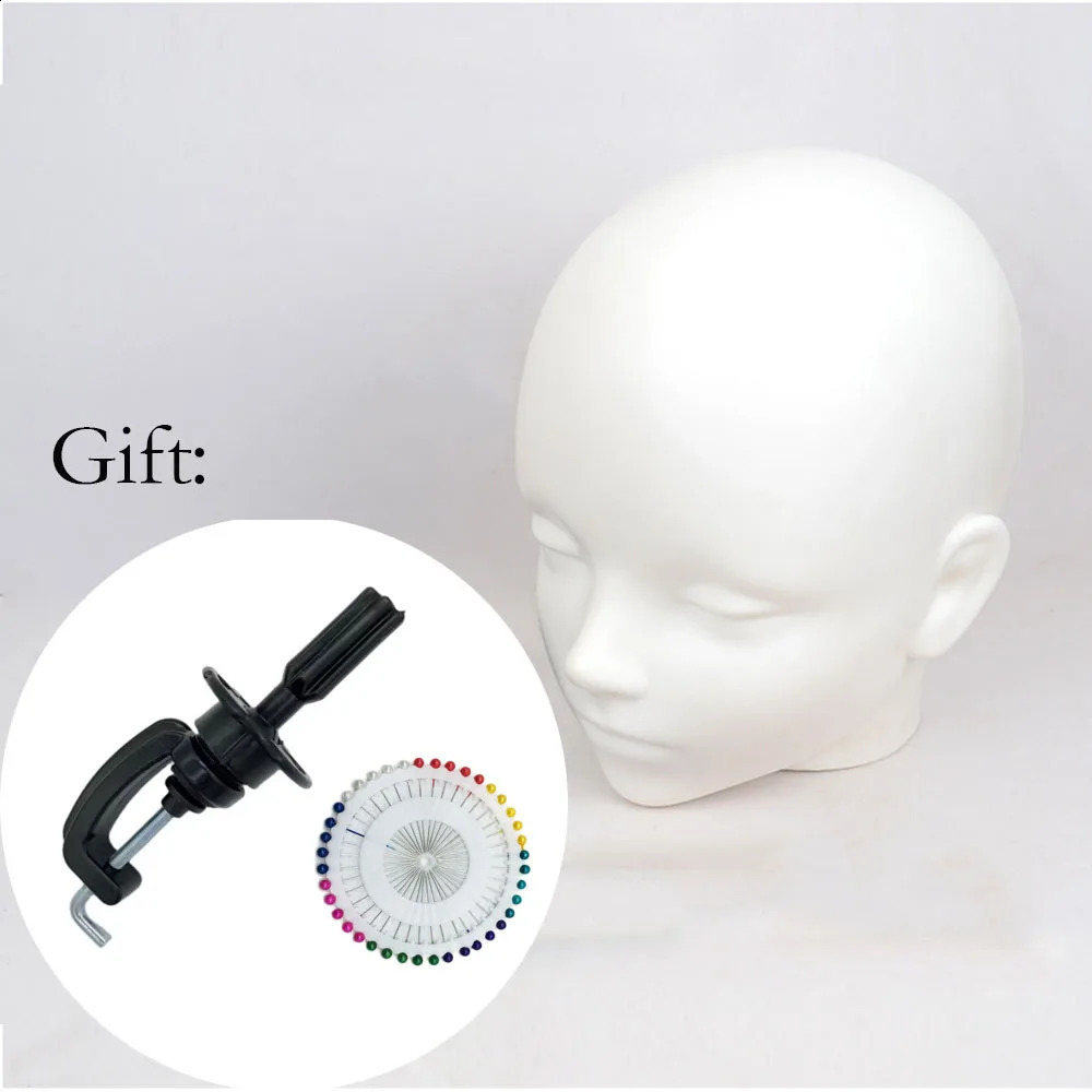 Wig Head Model Mannequin Dummy Wig Glasses Hat Display Stand Hair Mannequin head Stand Holder Head Model Wig Display with Stand 250529