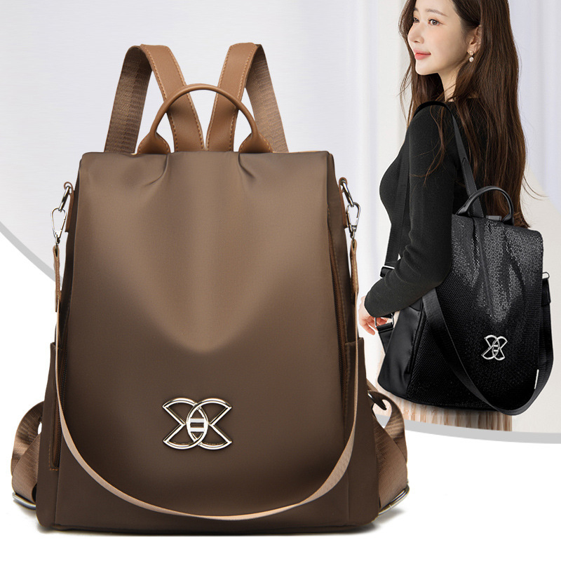 Free Shipping High-end Travel Backpack For Women 2024 New Designer Bag Fashion Ladies Outdoors Backpack Anti-theft Lightweight School Bag Trendy