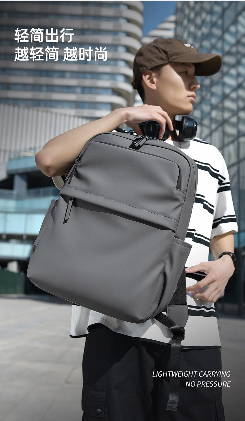 Free Shipping Travel Backpack For Men High-end Large Capacity Double Outdoors Shoulder Bag Casual Business Laptop Designer Bag Backpack Wholesale