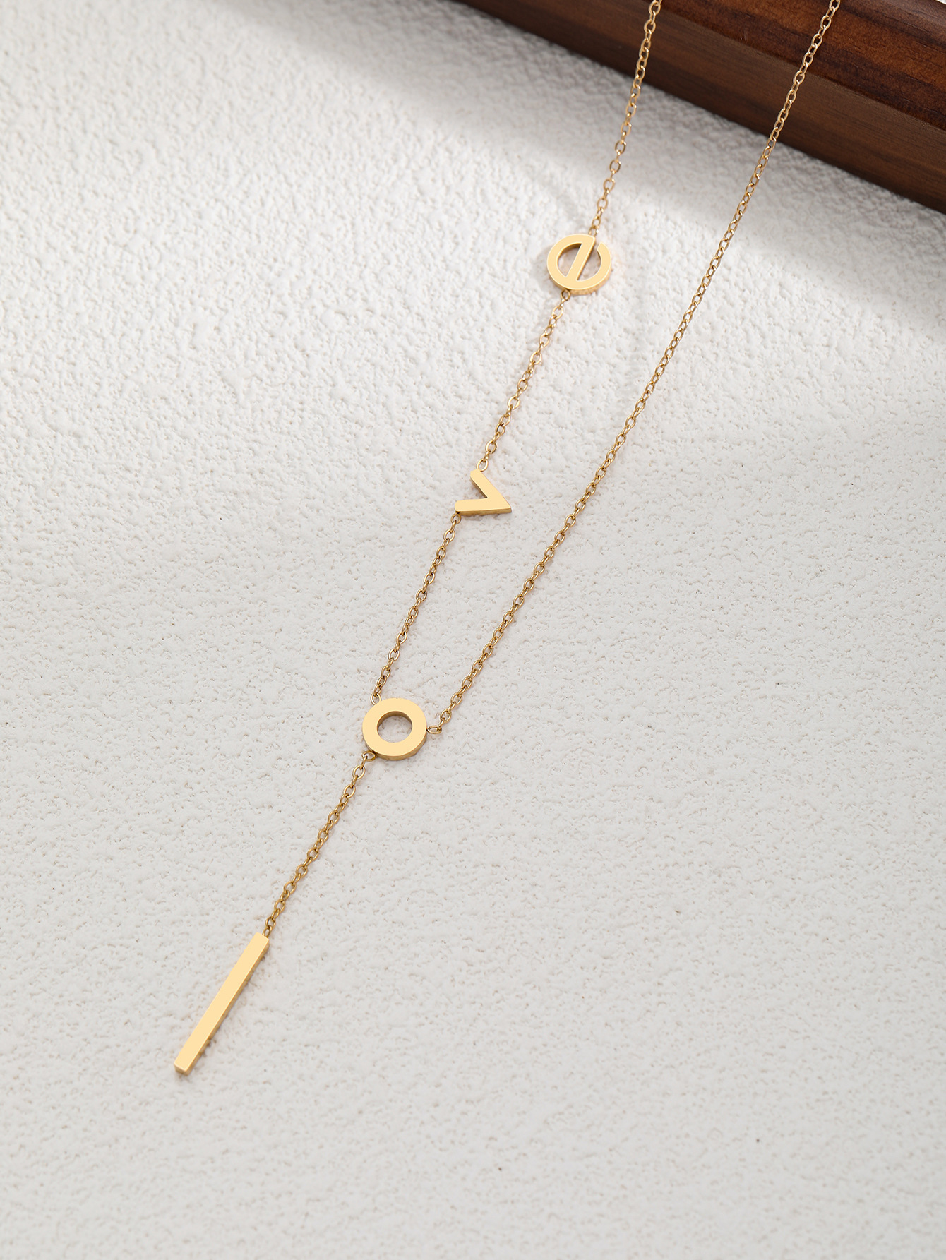 Fashion Trendy Titanium Steel Necklace for Women Korean Style Jewelry Accessories