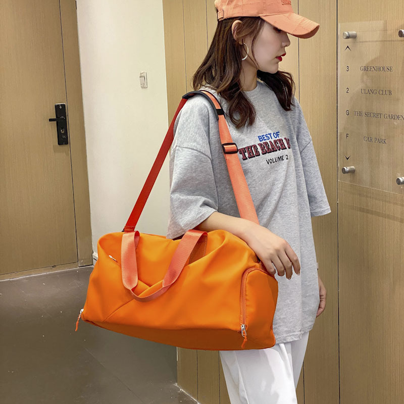 Women's Gym Independent Shoe Compartment, Yoga with Wet and Dry Separation, Water-Resistant Swimming Bag, Travel Bag