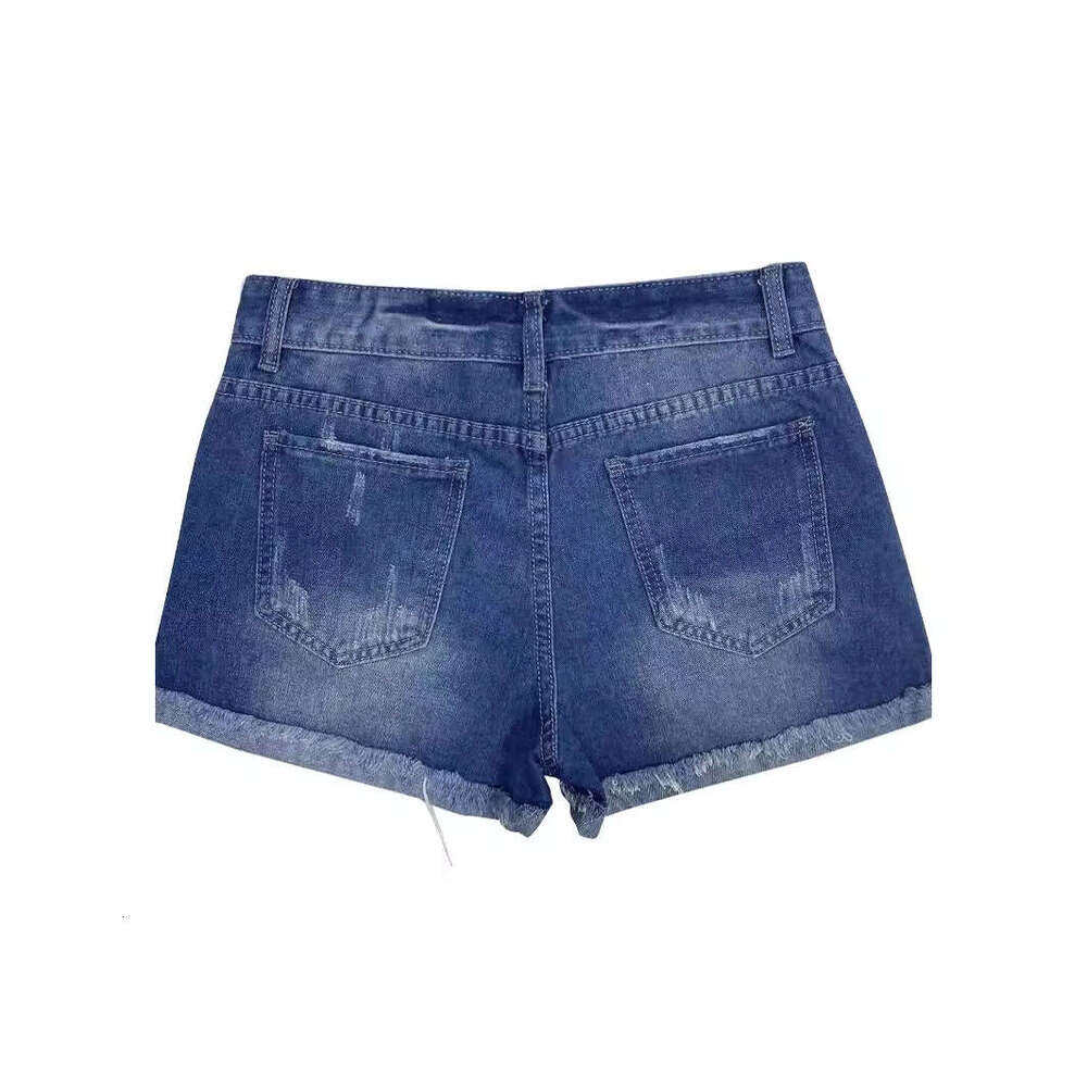 Denim Shorts Jeans Shorts Summer New Ripped Denim Shorts For Women With Unique Street Style Print And Patchwork Ripped Short Jeans