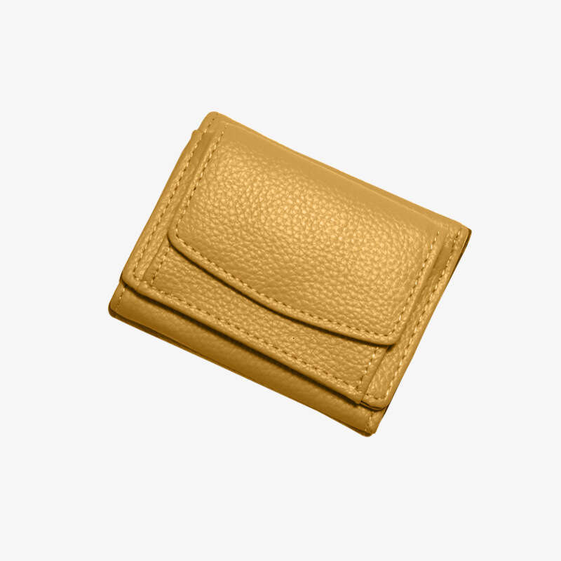 Small INS Women Japanese Style Student Lychee Pattern Ladies Card Holder Coin Purse Bag Money Clip Wallet