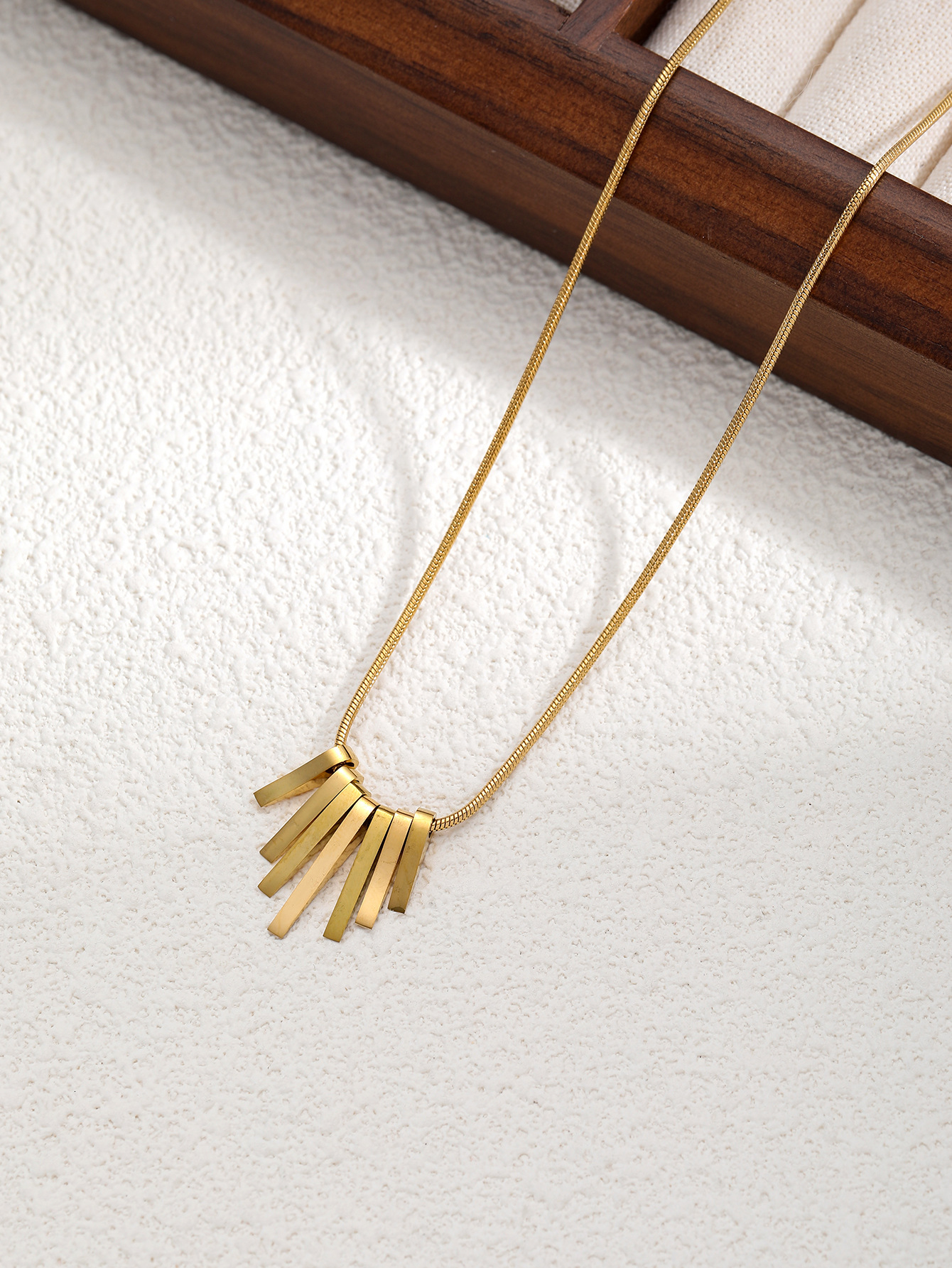 Fashion Trendy Titanium Steel Necklace for Women Korean Style Jewelry Accessories