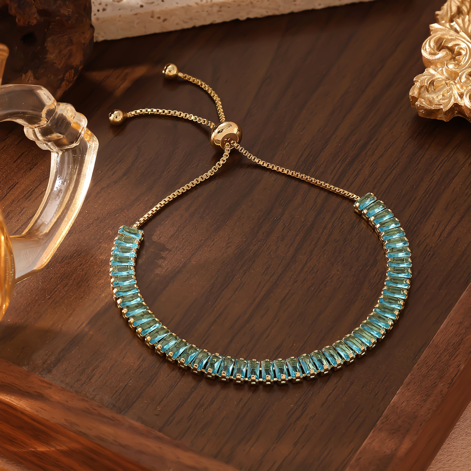 Hot Selling Pull-out Design Bestie Forest Style Colorful Women's Bracelet