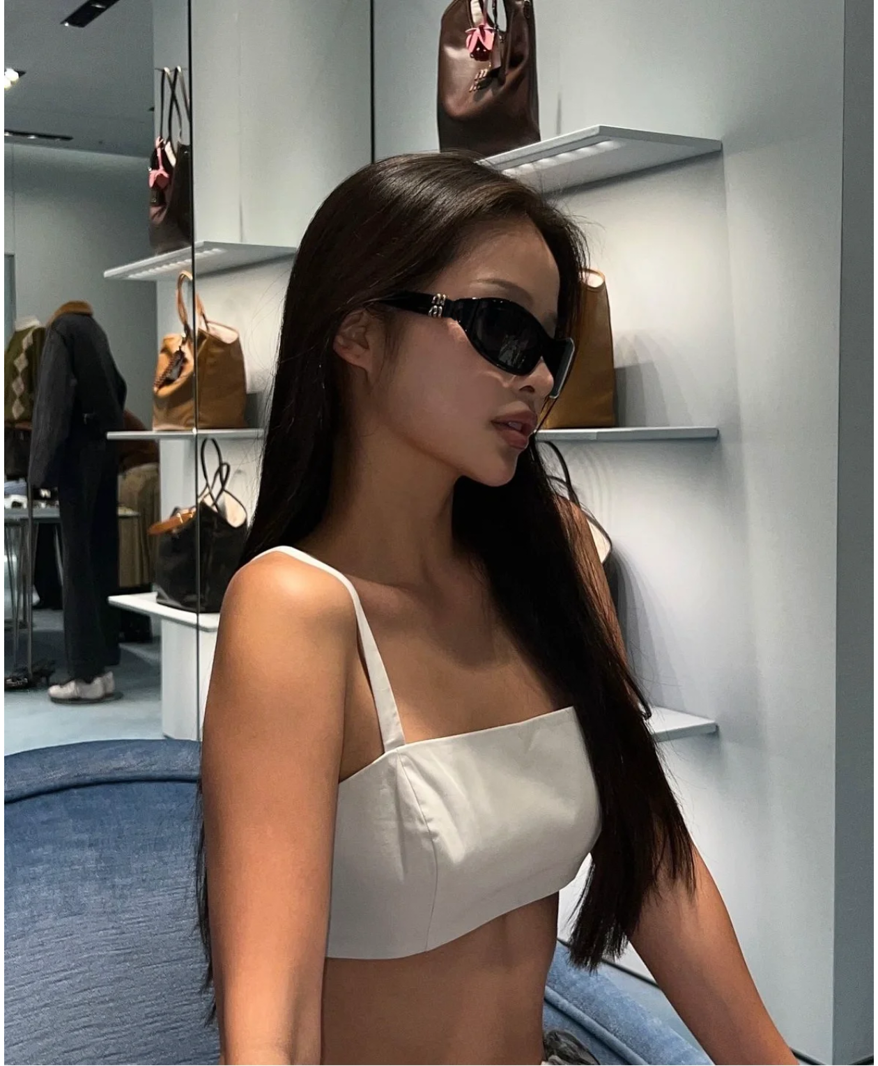 Designer Sunglasses for women Oval Cat Eye Goggle casual luxury FULL FRame Travel photography trend men gift glasses Beach shading polarized with box