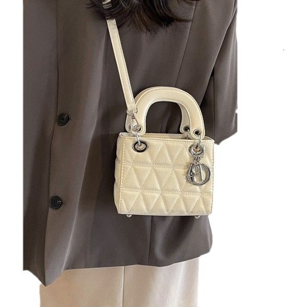 Designer Bag Luxury Canvas Ladies Handbag Simplicity Black Mini Rhombus Travel Daily Spacious Woman S Shoulder Tote