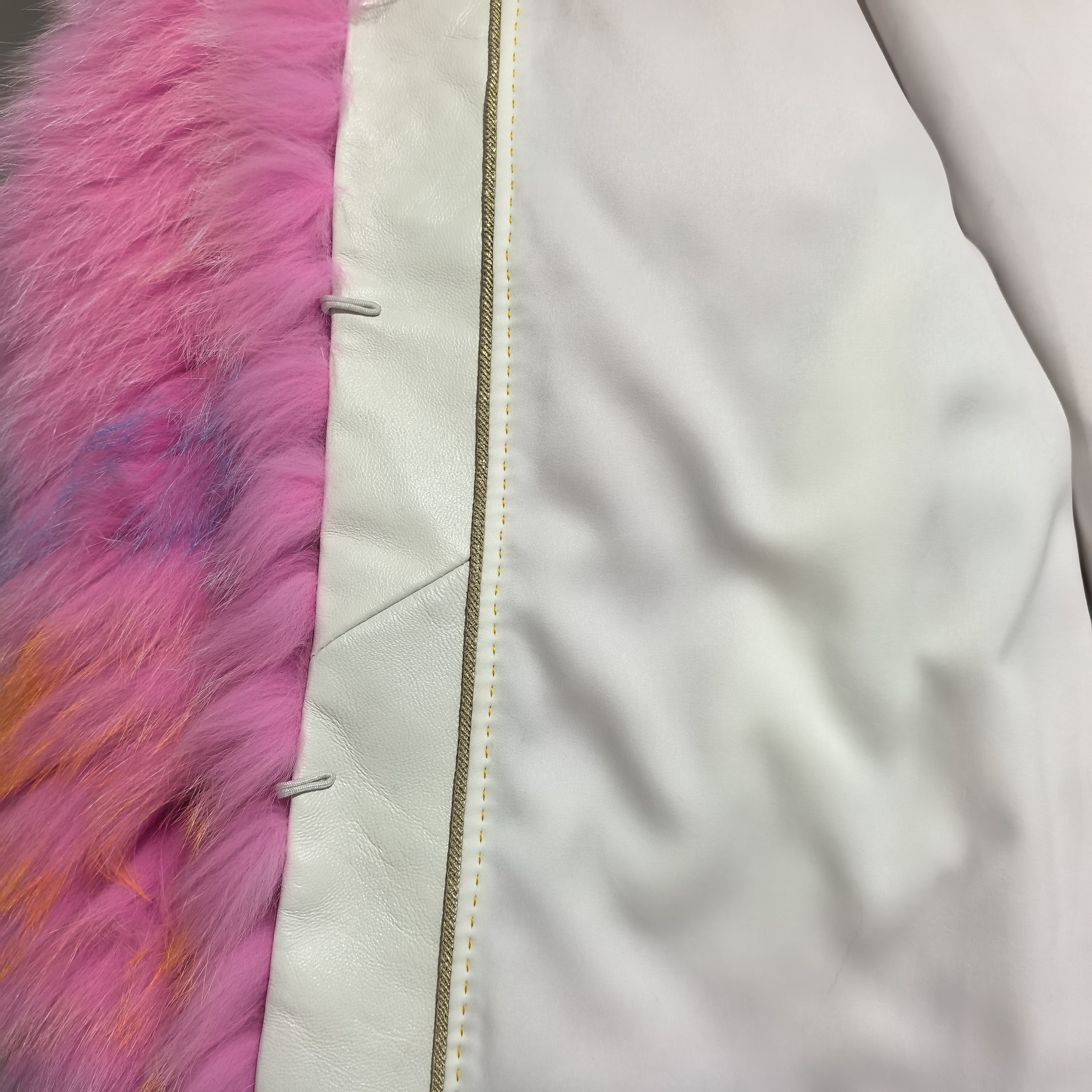 Elegant Female Winter Outfit: Luxurious Genuine Raccoon-Fur Coats for Cold Weather Protection