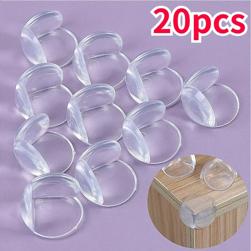 Childproofing Table Corner Guards - 16 PCS Transparent Spherical Edge Protectors children child safety 250530