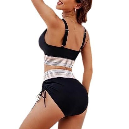 Outdoor Summer Beach Sexy Women Free Shipping 2025 New Designer Shoes 2025 High Waisted Bikini Split Swimsuit For Women In Russia