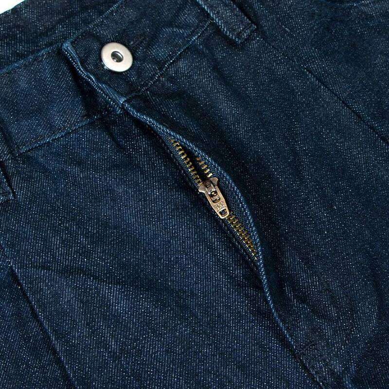 IEFB American Style Wide Leg Men's Jeans Trendy Loose Floor Silhouette Straight Denim Pants Solid Color Male Trousers 9W2260