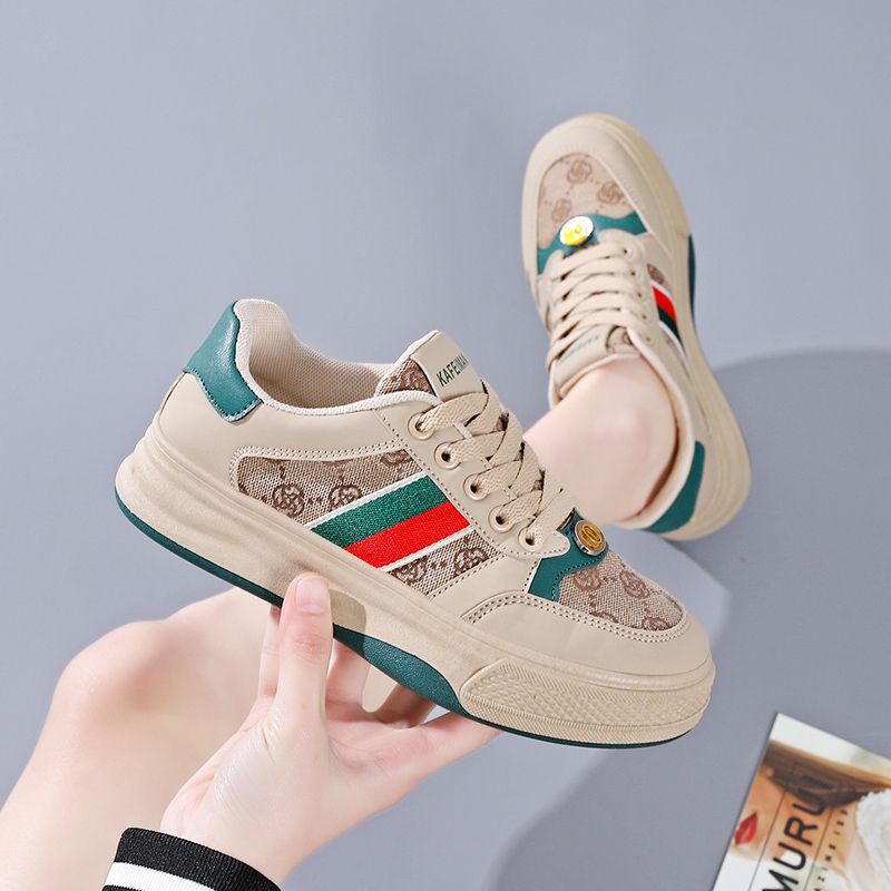 New plate shoes women's high appearance level all match ins tide shoes fashion trend sports leisure shoes 2025
