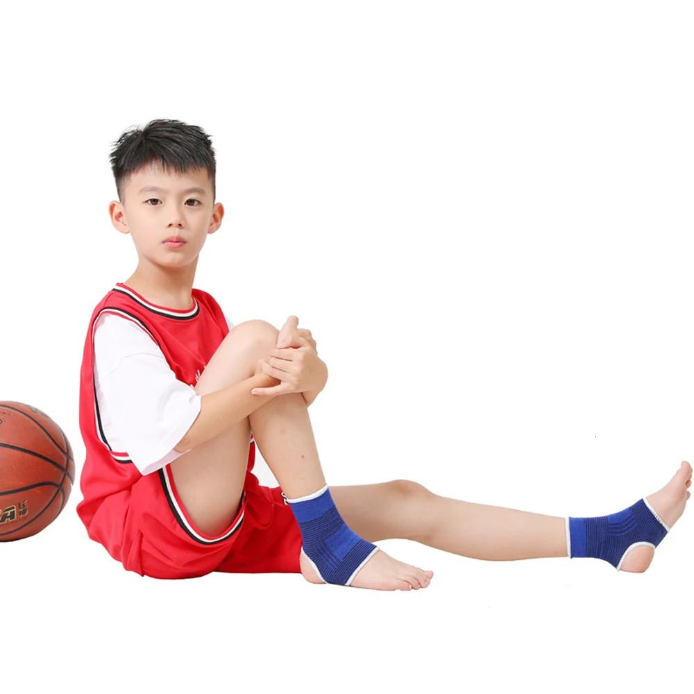 1Pair Kids Compression Sleeves Foot Arch Support Children Ankle Brace Plantar Fasciitis Sock for Sprained or Sports 250530