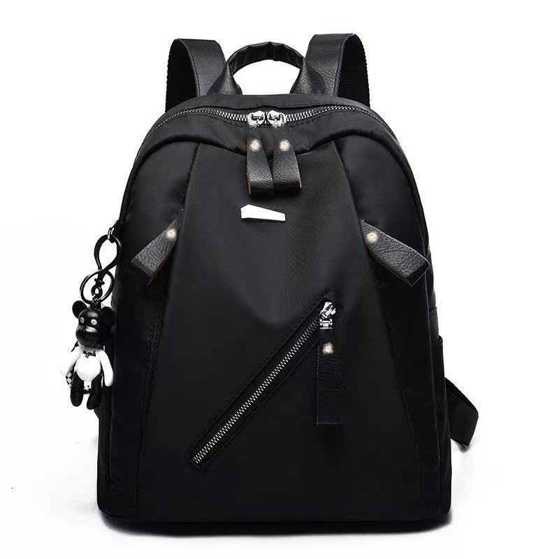 Free Shipping Women's Fashion Trend Street Designer Bag Oxford Cloth Backpack For Outdoors Middle School Students Schoolbag