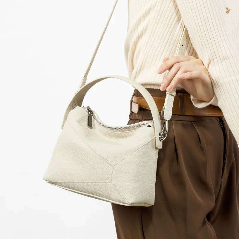 2025 New Fashion Genuine Leather Women's Shoulder Bag Crossbody Handbag Elegant Top Grain Purse For Daily Office