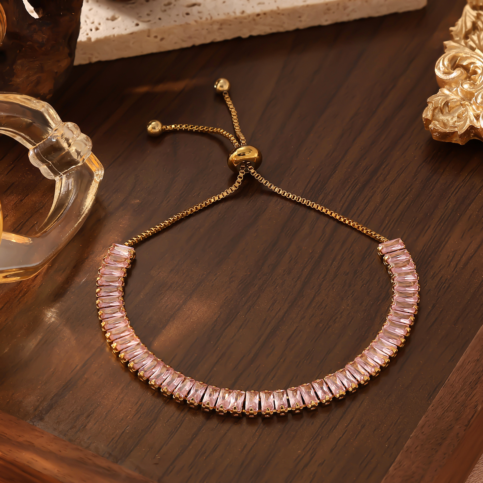 Hot Selling Pull-out Design Bestie Forest Style Colorful Women's Bracelet