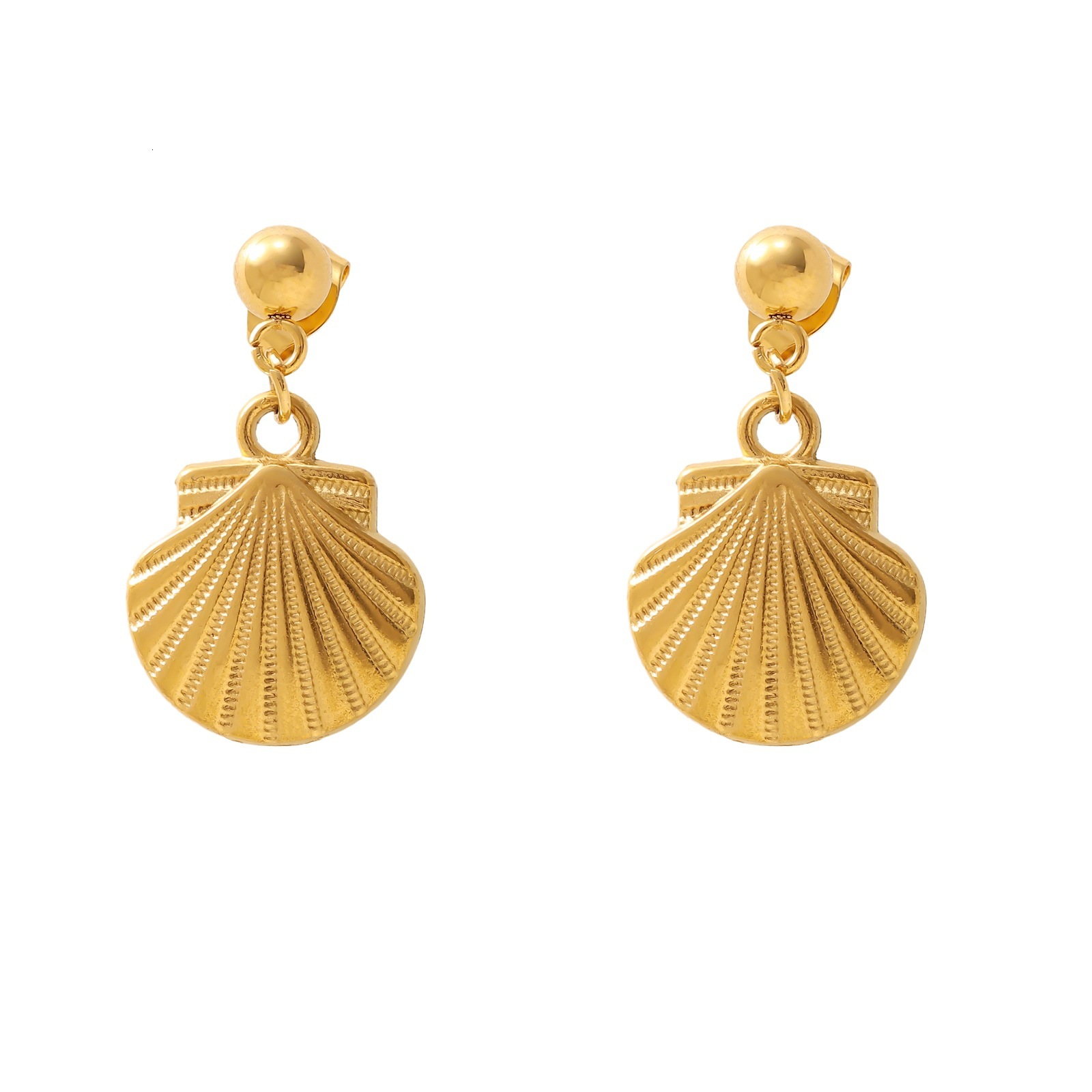 Jewelry Accessories Stainless Steel Ocean Series Charms Mermaid Shell Starfish Bracelet Necklace Pendant