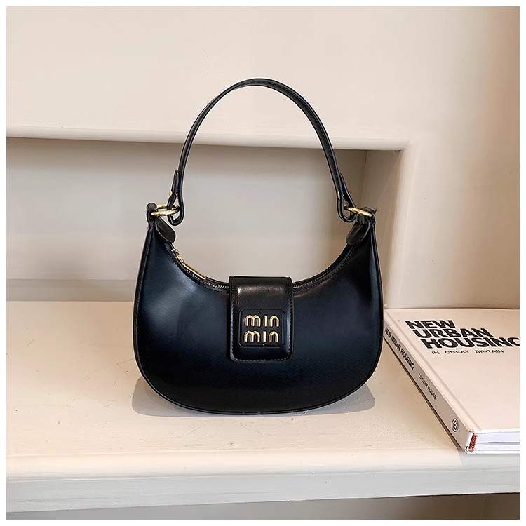 Designer bag armpit bag fashion shoulder bag luxury bag crossbody bag handbag designer spring and summer texture Boston pillow bag high-end retro cros