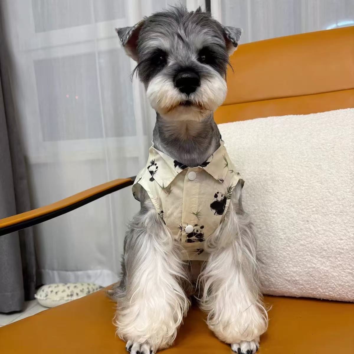 T00366 Pet shirt summer thin style breathable puppy clothes Pomeranian Bichon Frise big dog golden retriever giant expensive Samoyed vest